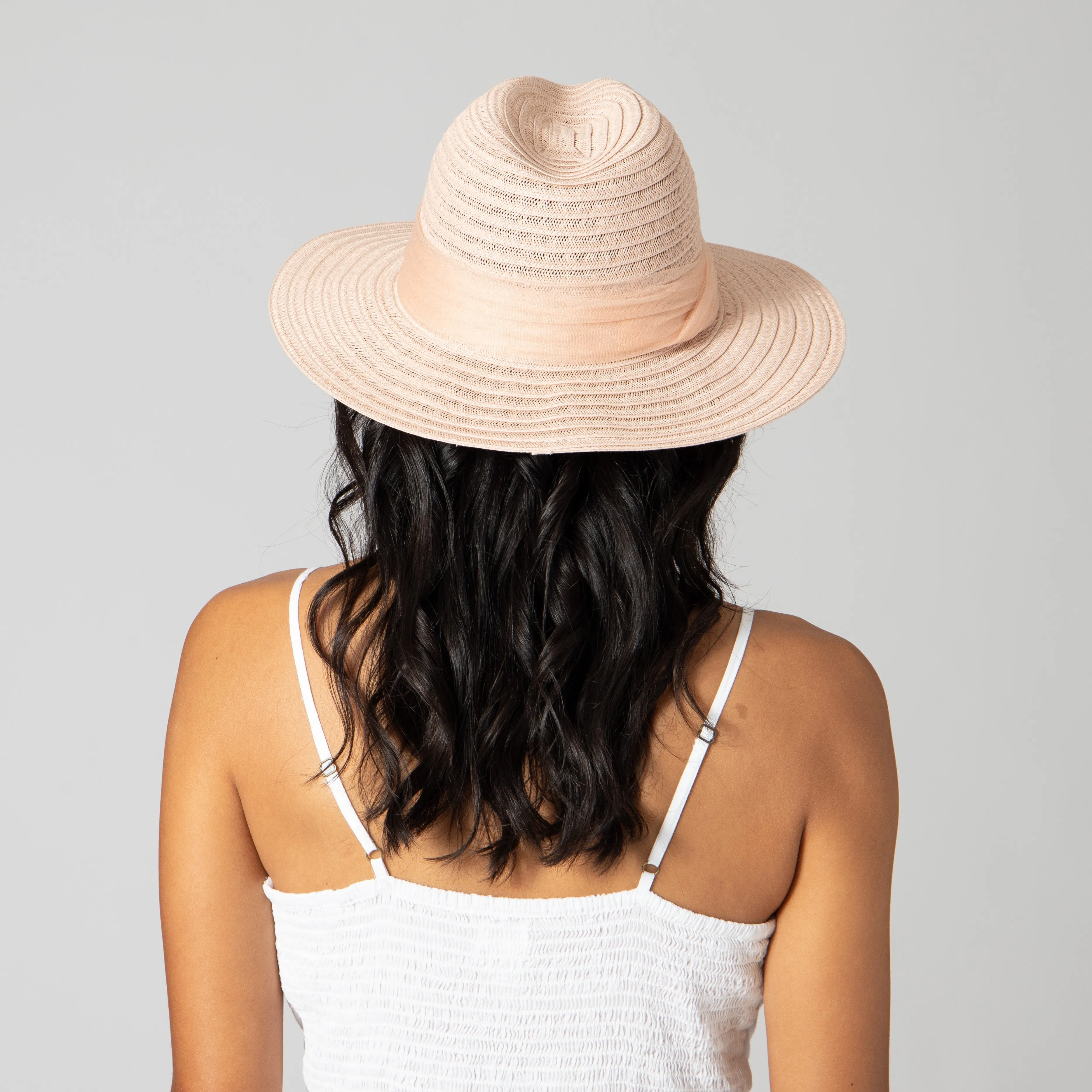 Women's Organza Band Fedora