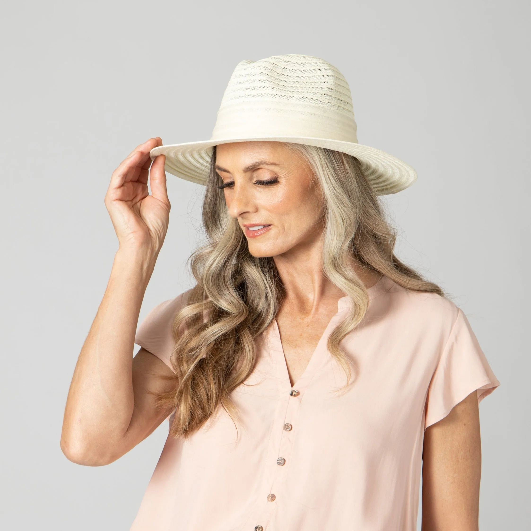 Women's Organza Band Fedora