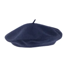 Wool Beret Navy Wholesale Pack